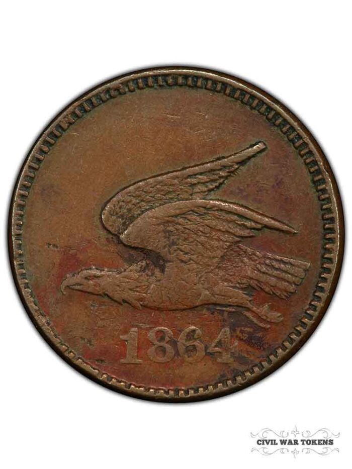 1864 H. Keim Grocer Token