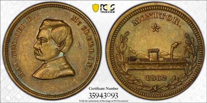 George B McClellan Token